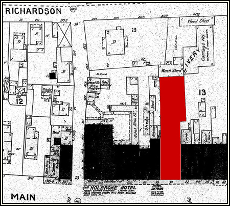 Historic Map of Downtown Grass Valley, California, circa 1898. Historic Map of Downtown Grass Valley, California, circa 1898